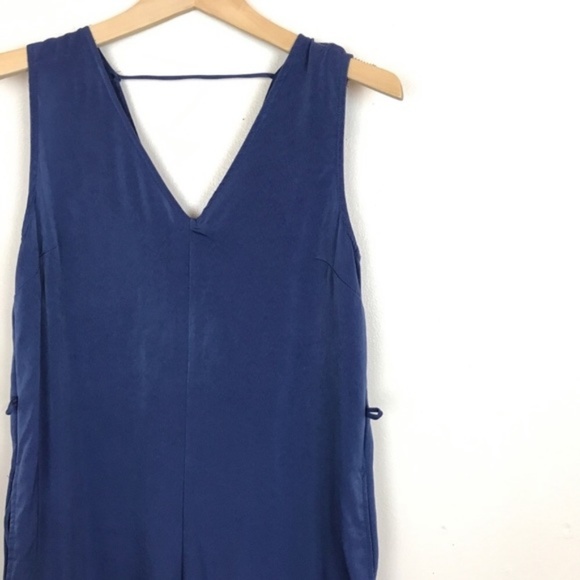 Rokoko by Dazz  Blue Wide Leg Jumper Jumpsuit ASOS - Picture 4 of 10